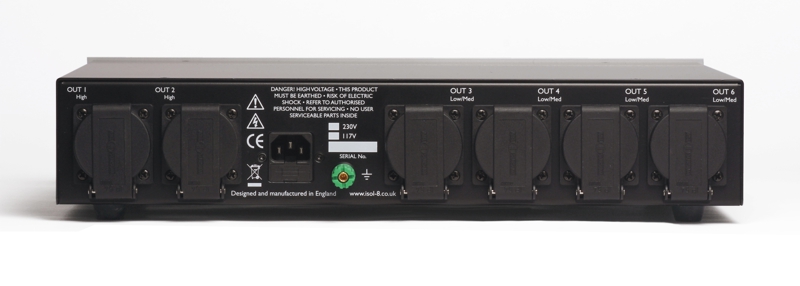 Filtro Rete ISOL-8 PS100 – PS200 – POWERSTATION 2×100 – 4kaudio